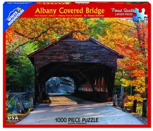 Newest Covered Bridge Jigsaw Puzzle Available By Thomas Schoeller Photography